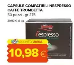 Caffè trombetta - Capsule Compatibili Nespresso