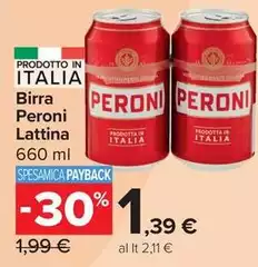 Peroni - Birra Lattina Peroni - Birra Lattina