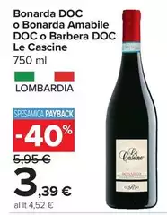 Le cascine - Bonarda DOC O Bonarda Amabile DOC O Barbera DOC Le cascine - Bonarda DOC O Bonarda Amabile DOC O Barbera DOC