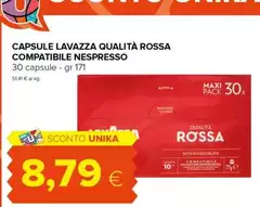 Lavazza - Capsule Qualita Rossa Compatibile Nespresso