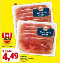Negroni - Prosciutto Crudo Negroni - Prosciutto Crudo