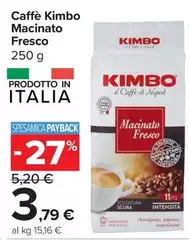 Kimbo - Caffè Macinato Fresco Kimbo - Caffè Macinato Fresco