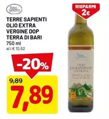 Terre sapienti - Olio Extra Vergine DOP Terra Di Bari
