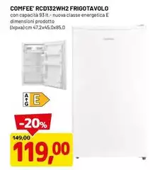 Comfeè - RCD122WH2 Frigorivolo