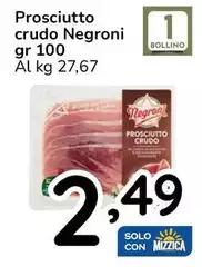 Negroni - Prosciutto Crudo Negroni - Prosciutto Crudo
