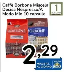 Caffe Borbone - Caffè Miscela Decisa Nespresso