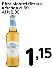 Moretti - Birra Filtrata A Freddo