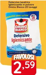 Omino Bianco - Detersivo Lavatrice Igienizzante In Polvere