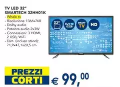 Smartech - Tv Led 32" 32hh01k