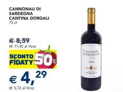 Cantina dorgali - Cannonau Di Sardegna