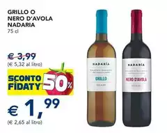Nadarìa - Nero D'avola