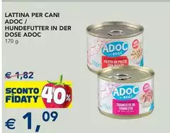 Adoc - Lattina Per Cani Adoc - Lattina Per Cani