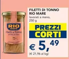 Rio Mare - Filetti Di Tonno Rio Mare - Filetti Di Tonno