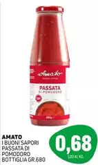 Antonio Amato - I Buoni Passata Di Pomodoro Bottiglia Antonio Amato - I Buoni Passata Di Pomodoro Bottiglia