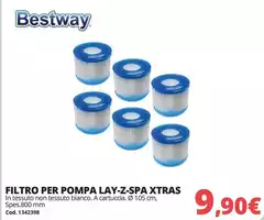 Bestway - Filtro Per Pompa Lay-z-spa Xtras Bestway - Filtro Per Pompa Lay-z-spa Xtras