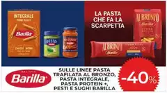 Barilla - Sulle Linee Pasta Trafilata Al Bronzo, Pasta Integrale, Pasta Protein + Pesti E Sughi