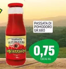 De Santis - Passata Di Pomodoro De Santis - Passata Di Pomodoro