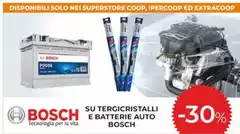Bosch - Su Tergicristalli E Batterie Auto