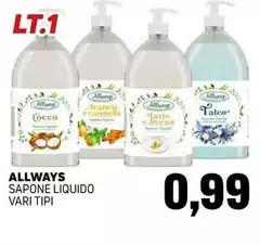 Allways - Sapone Liquido