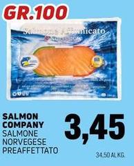 Salmon Company - Salmone Norvegese Preaffettato