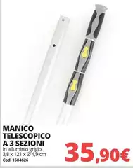 Manico Telescopico A 3 Sezioni Manico Telescopico A 3 Sezioni