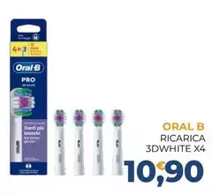 Oral B - Ricarica 3DWHITE X4 Oral B - Ricarica 3DWHITE X4