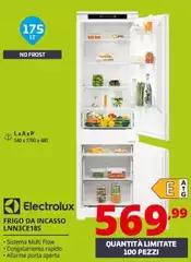 Electrolux - Frigo Da Incasso LNN3CE18S Electrolux - Frigo Da Incasso LNN3CE18S