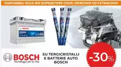 Bosch - Su Tergicristalli E Batterie Auto
