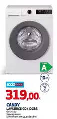 Candy - Lavatrice GD410G8S Candy - Lavatrice GD410G8S