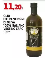 Oliva - Olio Extra Vergine Di  100% Italiano Vestino Capo