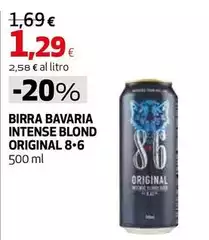 Bavaria - Birra Intense Blond Original 8+6
