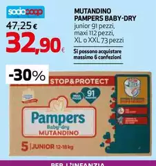 Pampers - Mutandino Baby-Dry