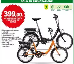 Solo - Bicicleta Elettrica Pieghevole 20"
