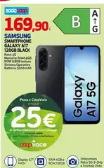 Samsung - Smartphone Galaxy A17 128GB Black