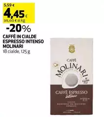 Molinari - Caffè In Cialde Espresso Intenso