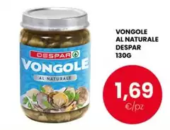 Despar - Vongole Al Naturale Despar - Vongole Al Naturale