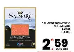 Sofia - Salmone Norvegese Affumicato Sofia - Salmone Norvegese Affumicato