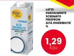 Free from - Latte Parzialmente Scremato