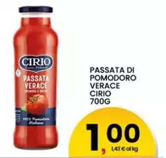 Cirio - Passata Di Pomodoro Verace Cirio - Passata Di Pomodoro Verace