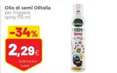 Olitalia - Olio Di Semi Per Friggere Spray Olitalia - Olio Di Semi Per Friggere Spray