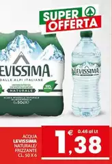 Levissima - Acqua Naturale/Frizzante
