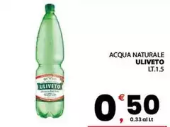 Uliveto - Acqua Naturale