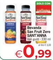 Sant'anna - Bevanda San Fruit Zero Sant'anna - Bevanda San Fruit Zero
