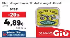 Angelo parodi - Filetti Di Sgombro In Olio D'Oliva Angelo parodi - Filetti Di Sgombro In Olio D'Oliva