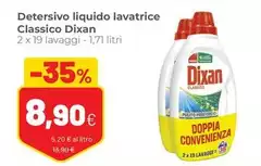 Dixan - Detersivo Liquido Lavatrice Classico Dixan - Detersivo Liquido Lavatrice Classico