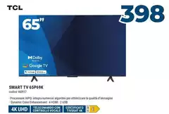 TCL - Smart Tv 65P69K TCL - Smart Tv 65P69K