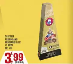 Castelli - Parmigiano Reggiano D.O.P. 12 Mesi Castelli - Parmigiano Reggiano D.O.P. 12 Mesi
