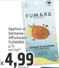 Fumara - Sashimi Di Salmone Affumicato Fumara - Sashimi Di Salmone Affumicato