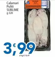 Sublime - Calamari Puliti Sublime - Calamari Puliti