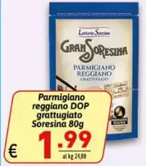Latteria Soresina - Parmigiano Reggiano DOP Grattugiato Latteria Soresina - Parmigiano Reggiano DOP Grattugiato